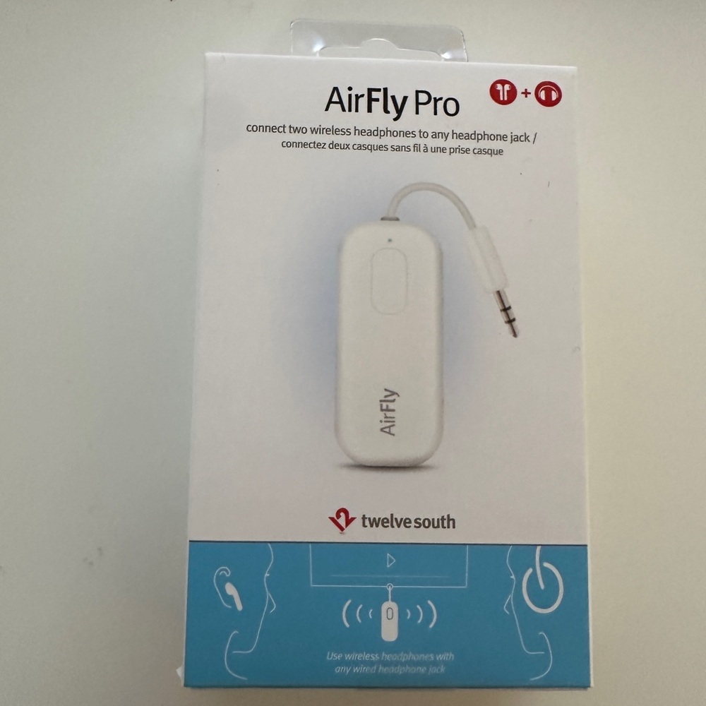 AirFly Pro Wireless Audio Adapter - White